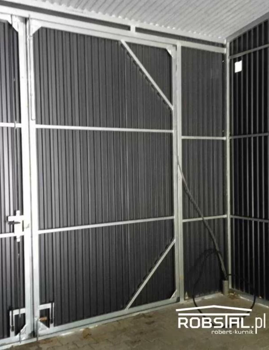 Hala 7x14 Konstrukcja PROFIL40x60-BTX7016 Grafit!