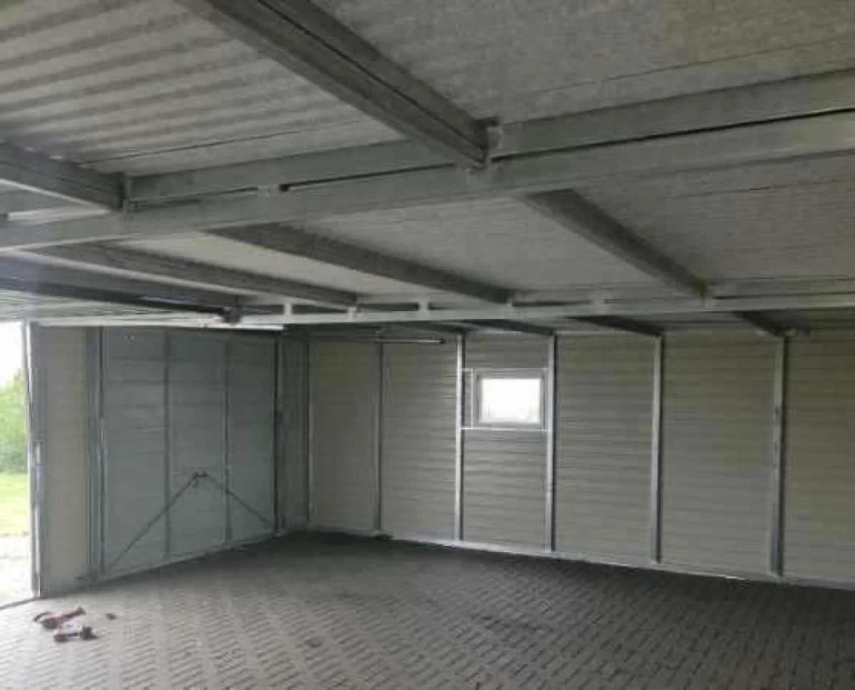 Garaż 9 x 6 -3 stanowiskowy PROFIL ZAMKNIĘTY 40x60