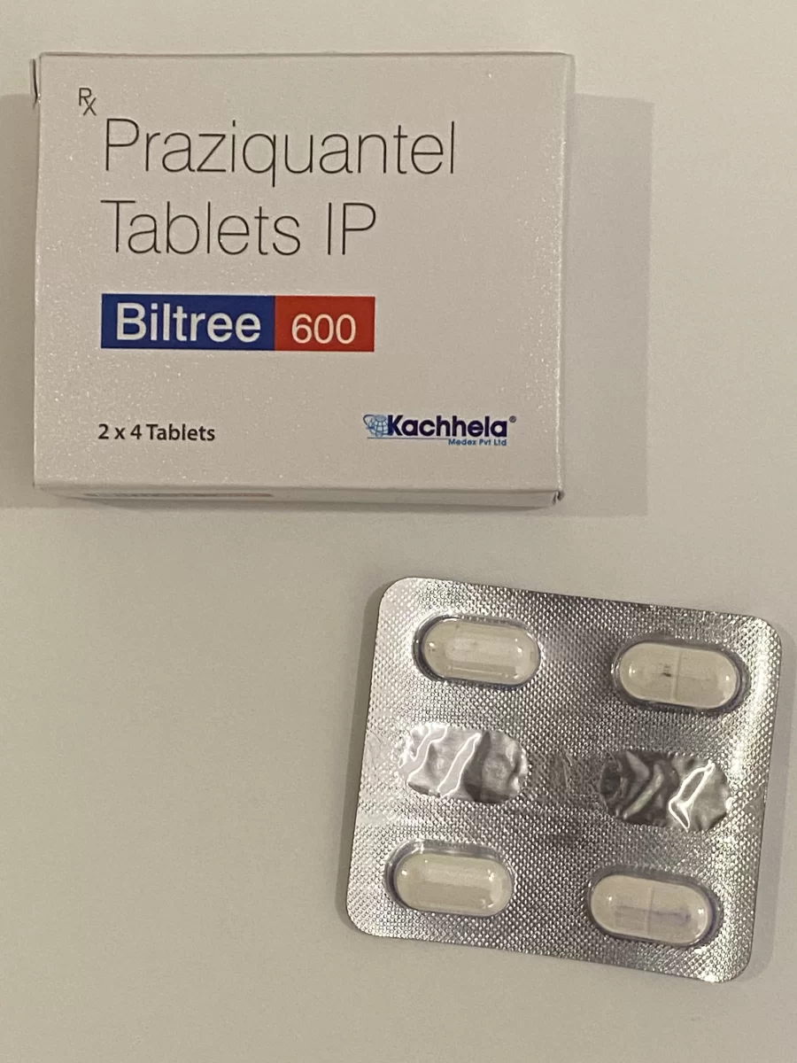 Praziquantel 600mg