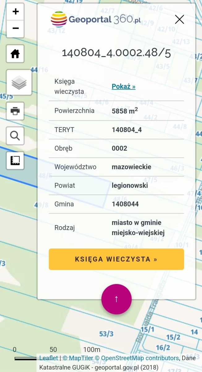 Sprzedam Działka budowlana Warszawa Targówek serock 5858m2