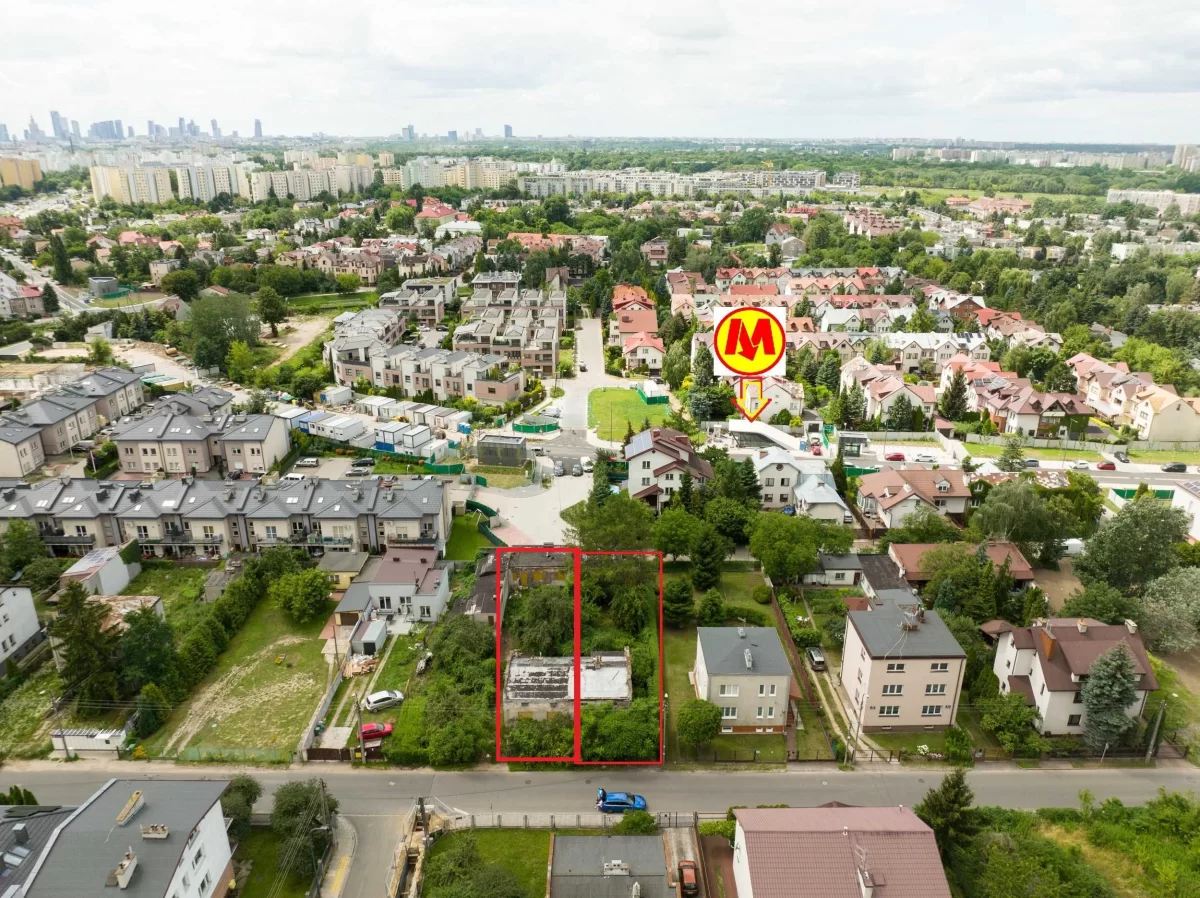 Sprzedam Działke budowlana przy Metrze Warszawa Targówek Zacisze pod dom lub mały blok