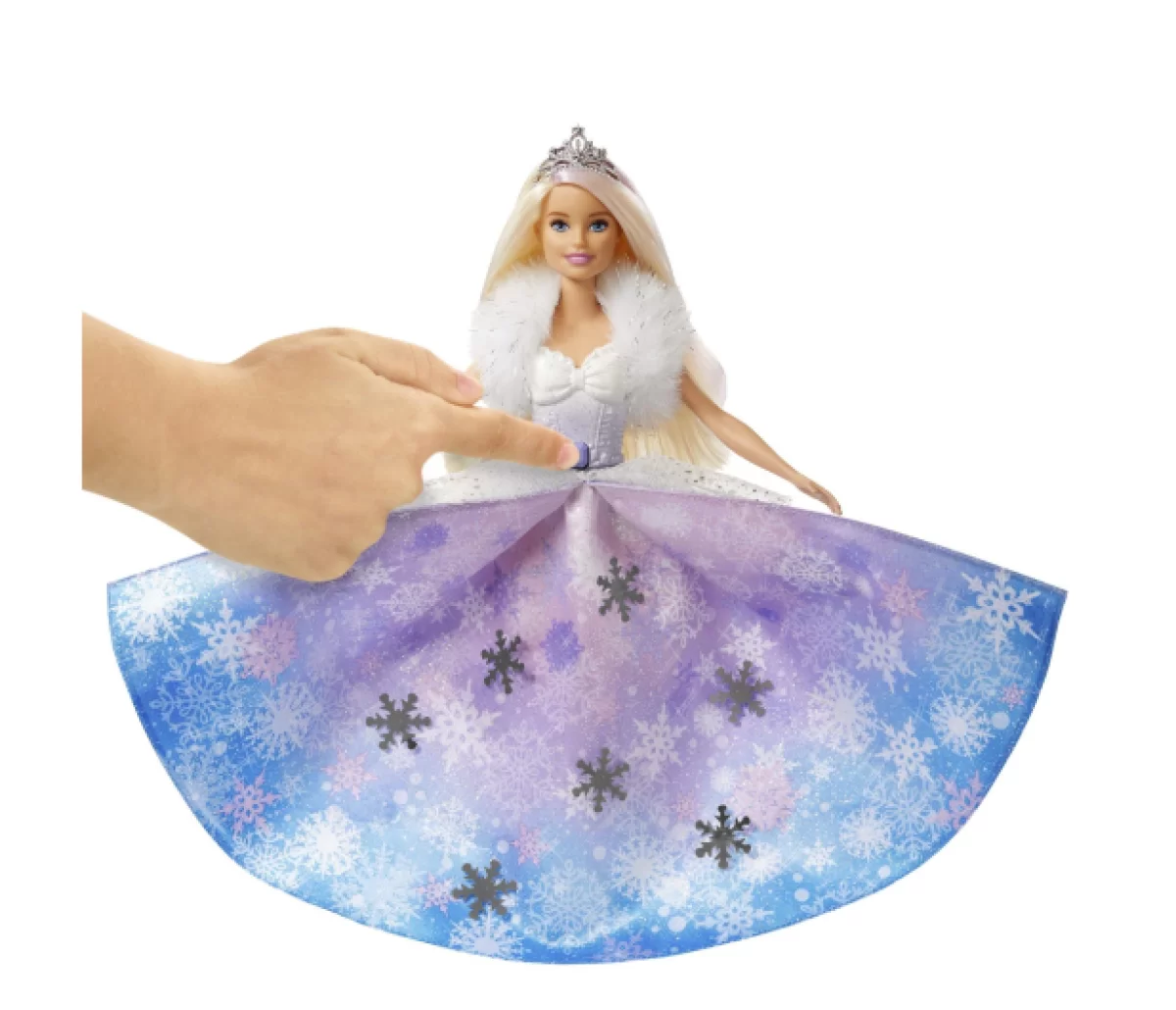 Lalka Barbie Księżniczka Lodowa magia