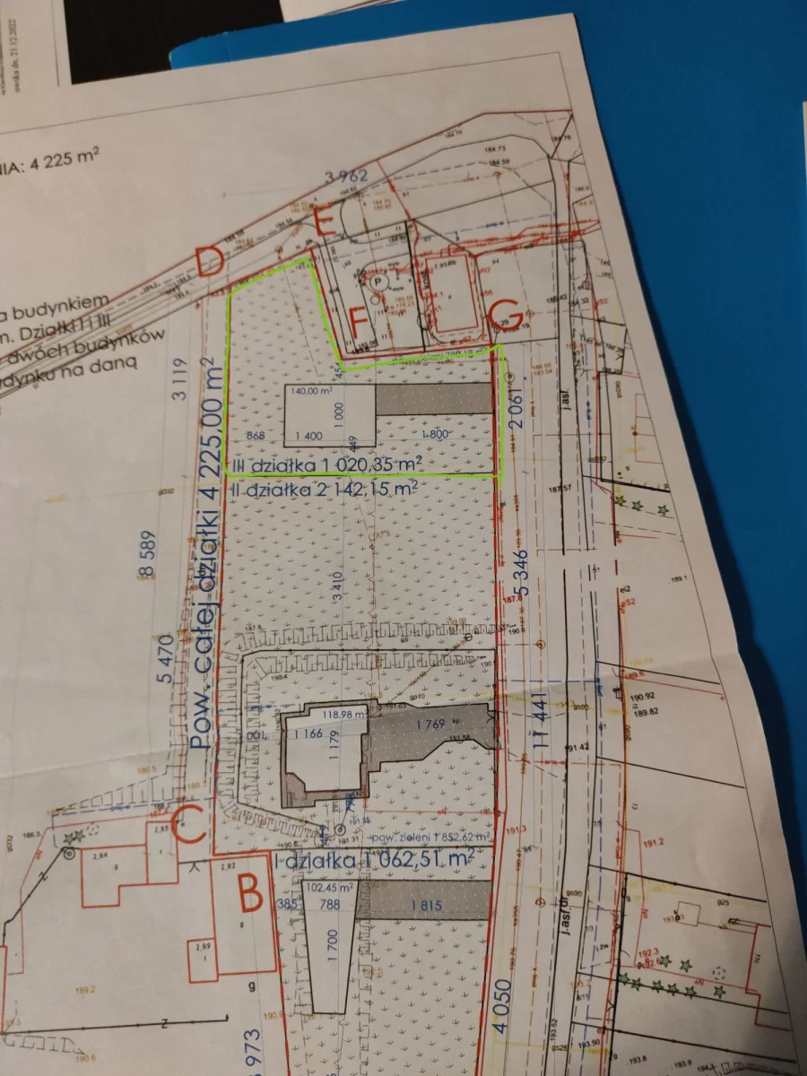 Działka budowlana na sprzedaż podbudowę 1000m2 ul.Goździkowa