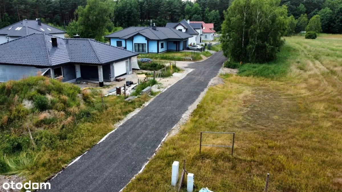 Sprzedam Działka budowlana z rozpoczęta budową, zrobione fundamenty Szczecin
