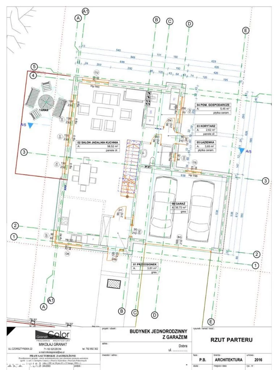 Sprzedam Działka budowlana z rozpoczęta budową, zrobione fundamenty Szczecin