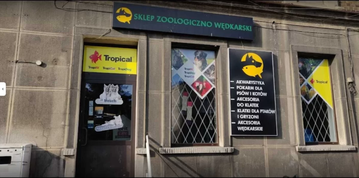 Sprzedam działający sklep zoologiczno-wędkarski