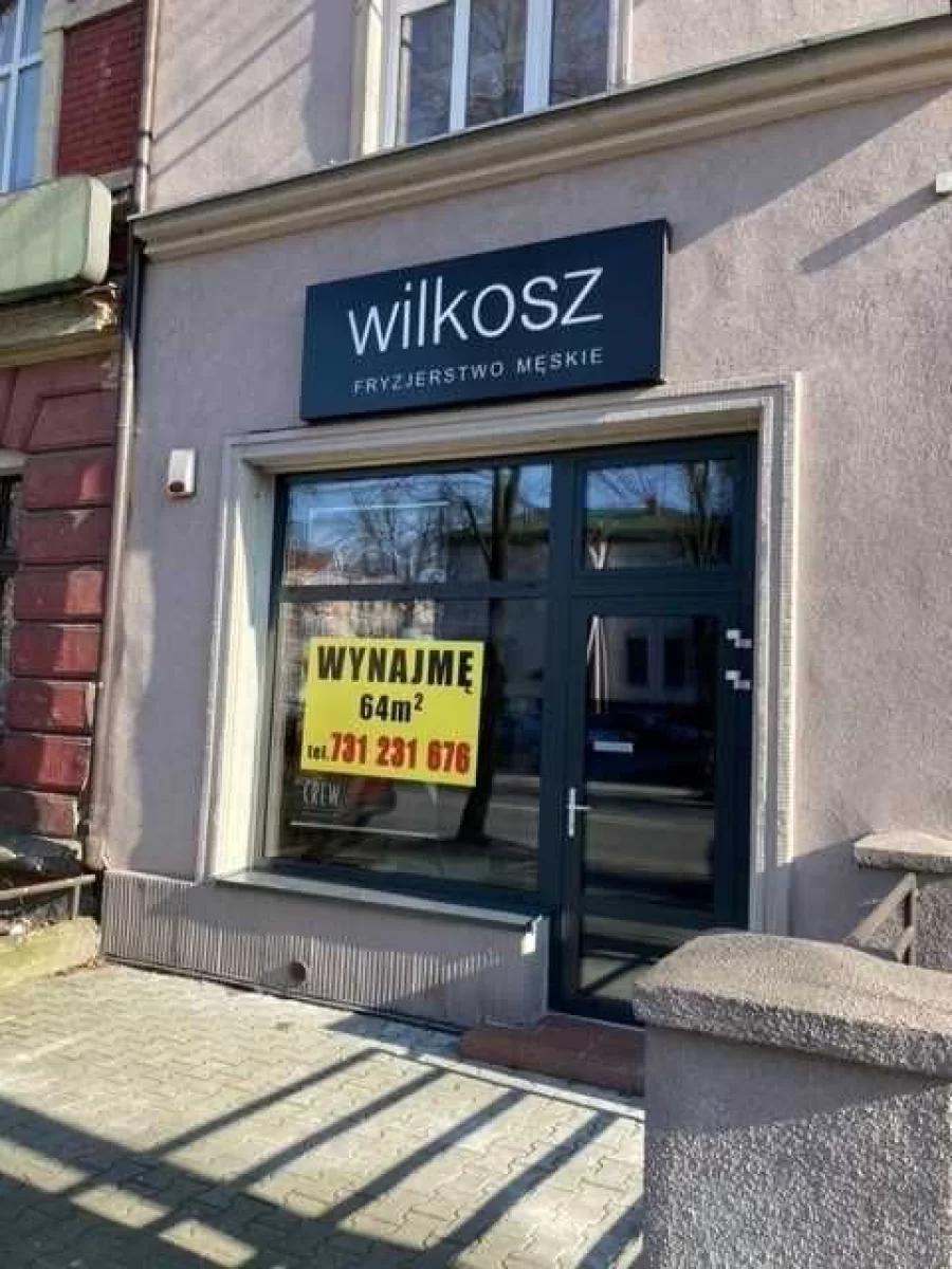 wynajmę lokal użytkowy Kościuszki Gliwice