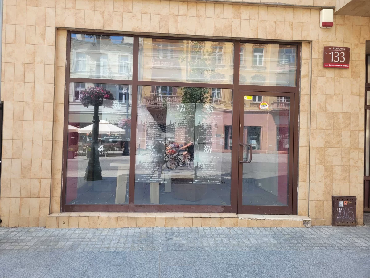 Wynajmę lokal użytkowy Piotrkowska 133 w Łodzi
