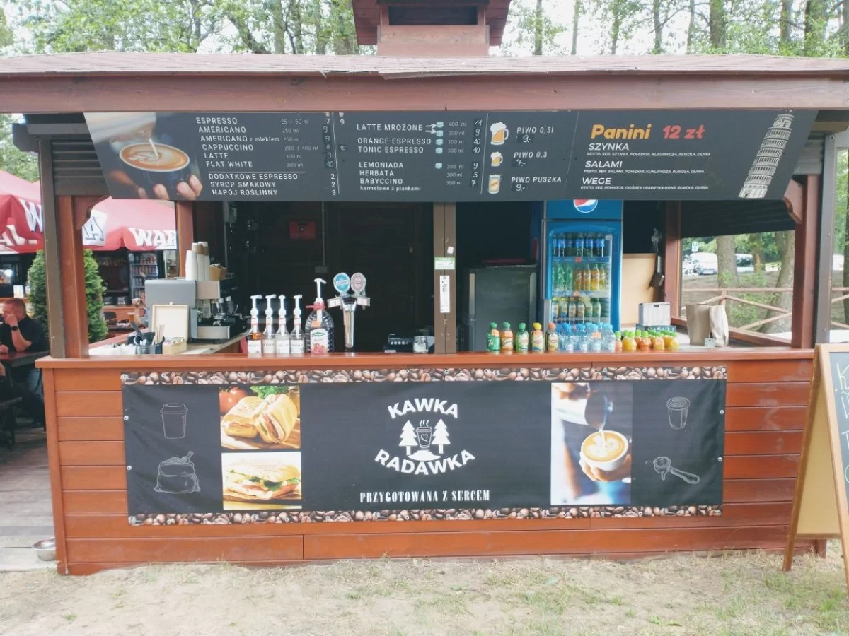 Gotowy dochodowy biznes gastronomiczny budki w Radawie Radawa