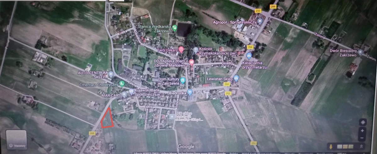 Działka Budowlana 3000 m2 Zakrzewo kuj-pom