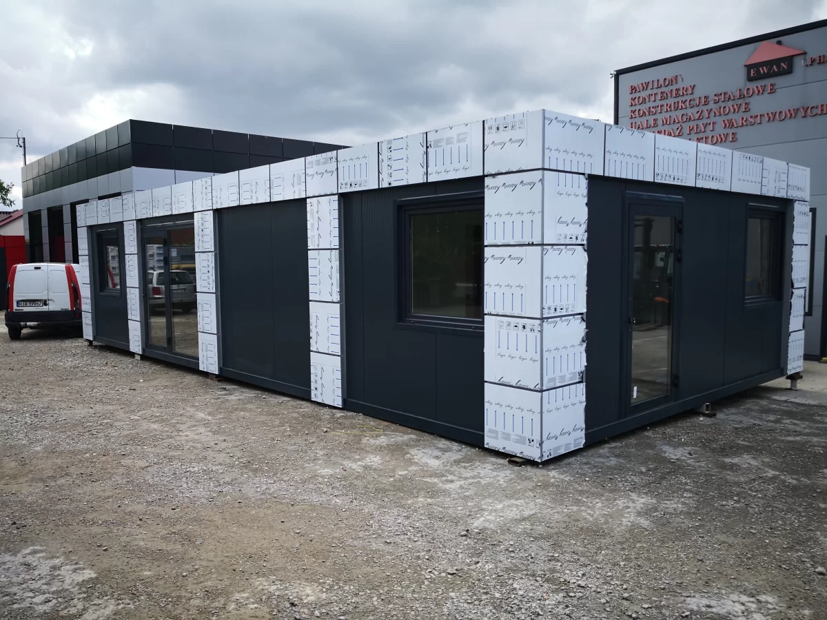 domki 35m2 domy modułowe kontenery pawilony handlowe