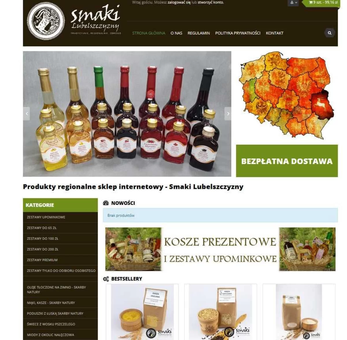 Sklep internetowy SmakiLubelszczyzny.pl