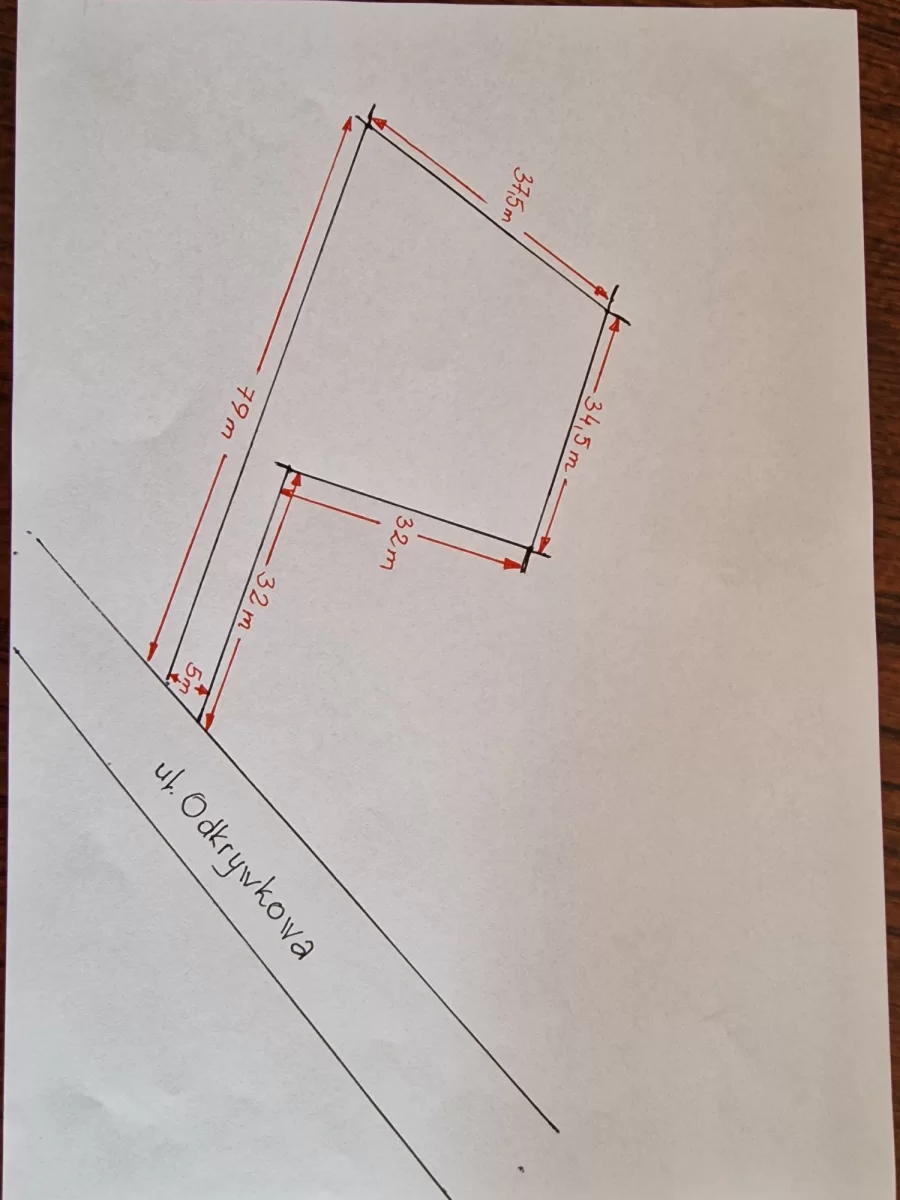 Sprzedam działkę o powierzchni 1652 m2 w Będzinie - Łagiszy