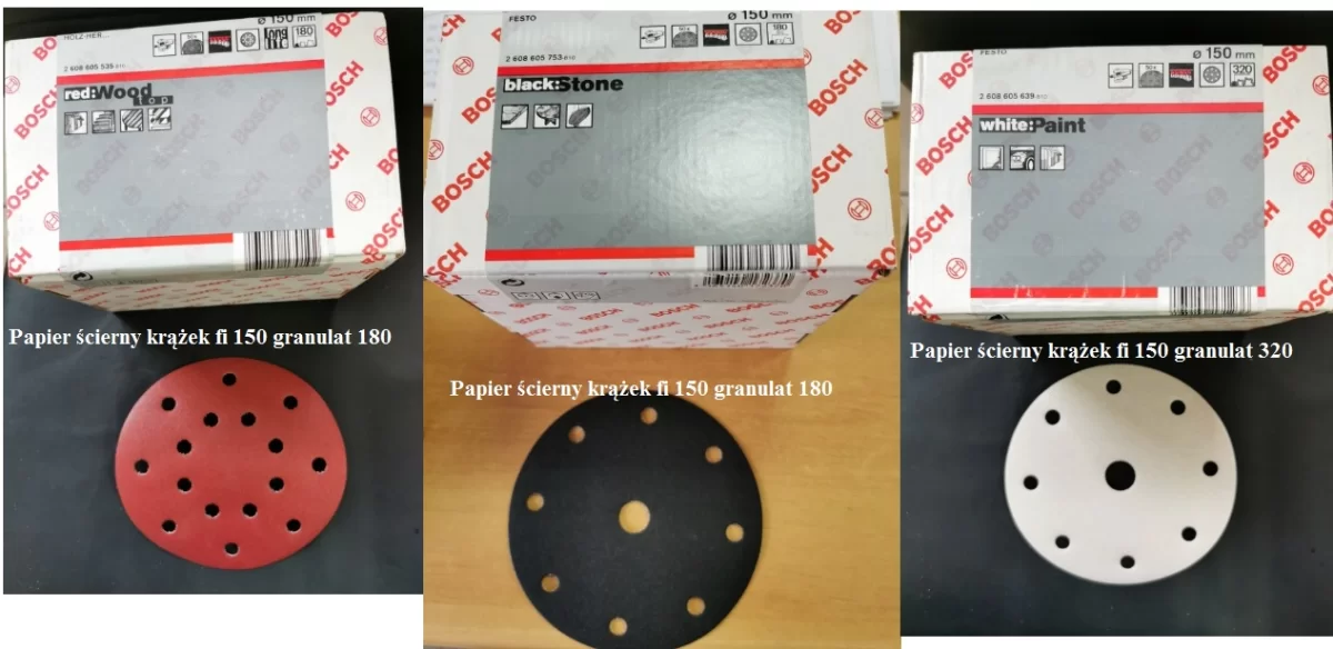 Sprzedam papiery ścierny w różnej gradacji