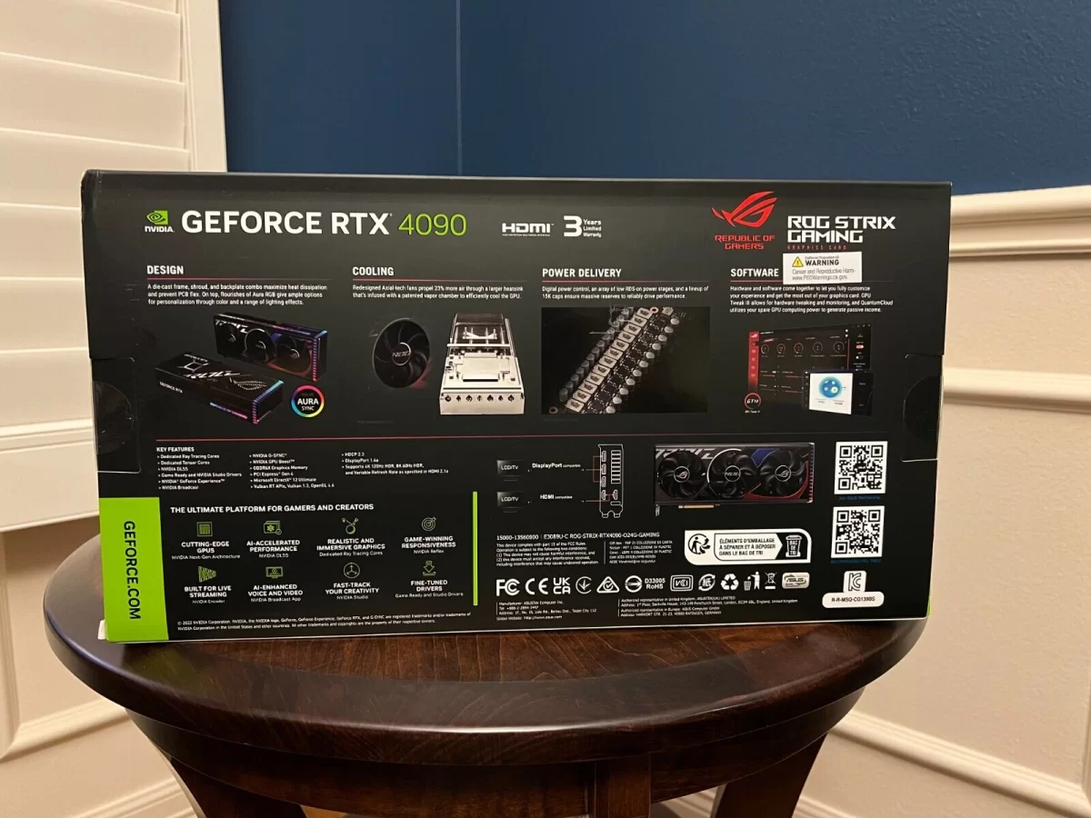 ASUS ROG Strix GeForce RTX 4090 OC 24 GB GDDR6X sprzedania karta graficzna