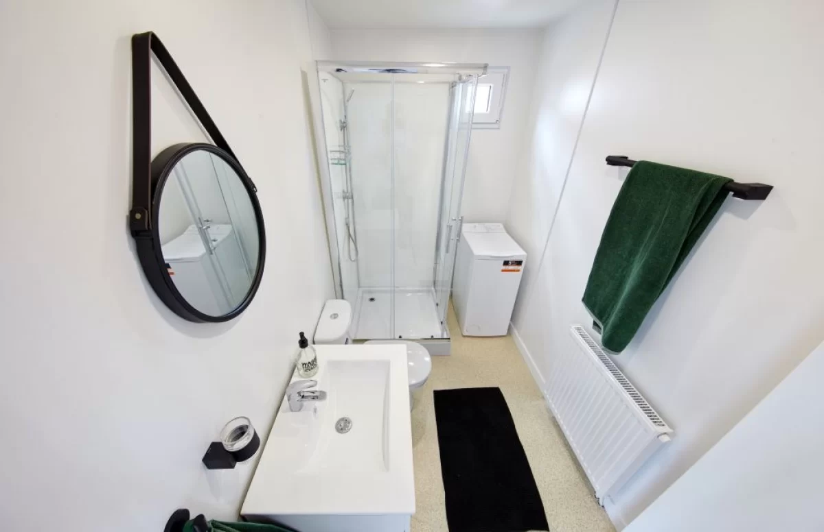 Domek mobilny 48 m2 holenderski, wyposażony, całoroczny, nowy