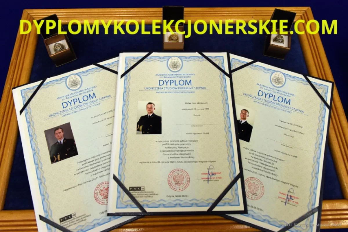 Dyplomy, Świadectwa kolekcjonerskie jak legalne, prawdziwe