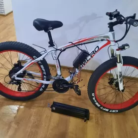 Mocny Rower elektryczny 800W fat bike 48v 