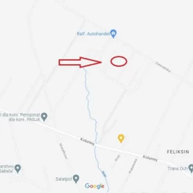 Dom bliźniak 95 m2 ogórdek 500m2 Wiskitno Kolumny/Ziemianska