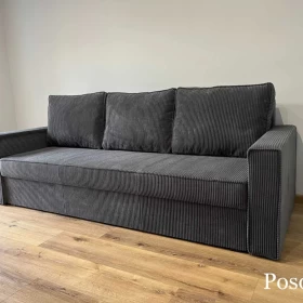 Kanapa Sofia. Wersalka, łóżko, sofa sztruksowa. Automat DL, Pojemnik!