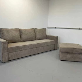 Kanapa Sofia. Wersalka, łóżko, sofa sztruksowa. Automat DL, Pojemnik!