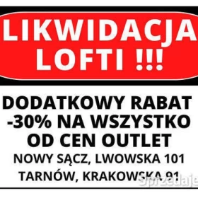 Likwidacja sklepu LOFTI