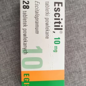 Escitil 10 mg, 27 tabletek 