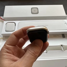 Apple Watch 8 GPS 45mm Starlight Gwarancja Idealny