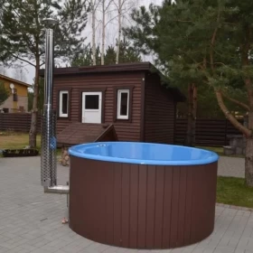 Gorąca beczka balia ogrodowa balia skandynawska jacuzzi hot tub