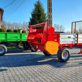 Rozrzutnik Obornika 4T Jednoosiowy