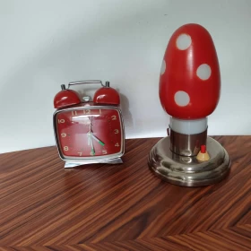 Lampa, lampka Grzybek, art deco, lata 30, PRL, vintage
