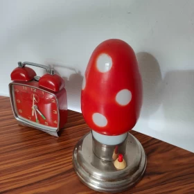 Lampa, lampka Grzybek, art deco, lata 30, PRL, vintage