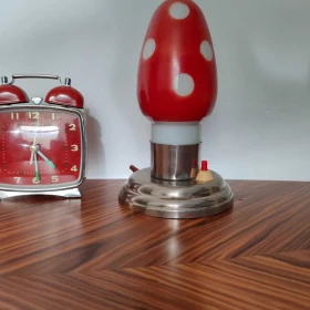 Lampa, lampka Grzybek, art deco, lata 30, PRL, vintage