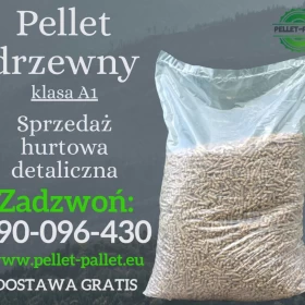 Pellet Jasny REZULT Drzewny Pelety Pelet Sosnowy A1/EN+