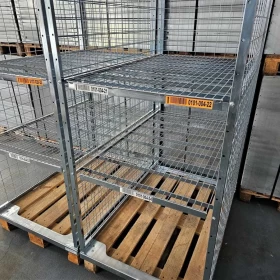 Kosz Siatkowy Nadstawka Gitterbox Regał Magazyn Transport Paleta Euro