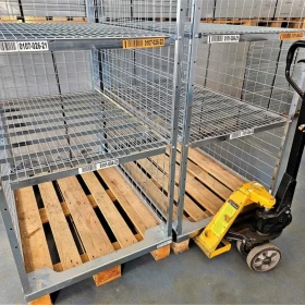 Kosz Siatkowy Nadstawka Gitterbox Regał Magazyn Transport Paleta Euro