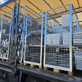 Kosz Siatkowy Nadstawka Gitterbox Regał Magazyn Transport Paleta Euro