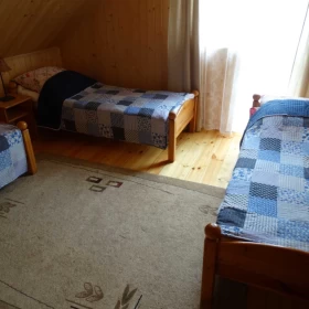 Sprzedam letniskowy drewniany piętrowy domek Karwieńskie Błota II