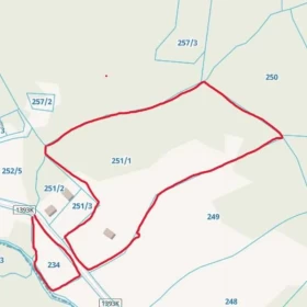 Sprzedam działke budowlaną z domem SŁONA gmina Zakliczyn 6,22 ha
