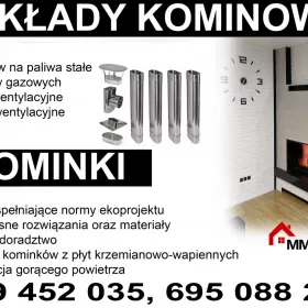 Wkłady kominowe , nasady went., kominki, zabudowy kominkowe