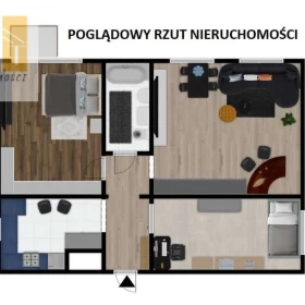 Sprzedam Mieszkanie 3 pokojowe, I piętro, balkon Olsztyn