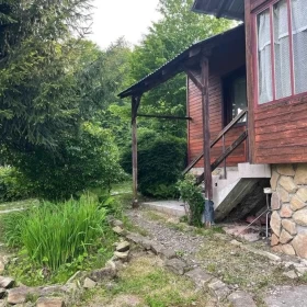 Sprzedam Dom w Bieszczadach wieś Krzemienna gm. Dydnia - góry, las, rzeka, staw