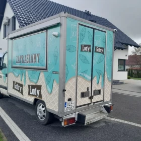 Foodtruck Lodziarnia lody gofry gotowy biznes