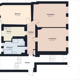 Przestronne mieszkanie 3 pokojowe - 101,79m2 Szczecin