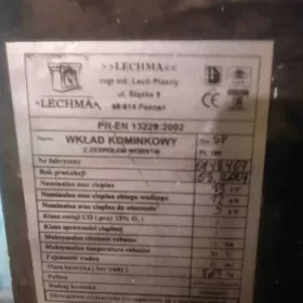Kominek. Wkład kominowy plus obudowa