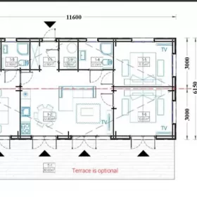 Domek drewniany 70m2 bez pozwolenia na budowę
