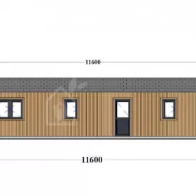 Domek drewniany 70m2 bez pozwolenia na budowę