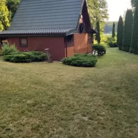 Domek na Mazurach z własną linią brzegową do wynajęcia na Mazurach.