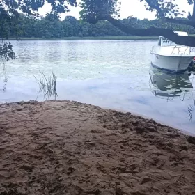 Domek całoroczny na Mazurach z własną linią brzegową Domek z dostępem do jeziora wynajem