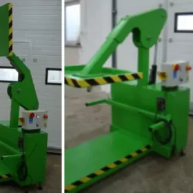 Belownica, ugniatarka, prasa do śmieci i odpadów w pojemnikach 1100L BARTONTECH